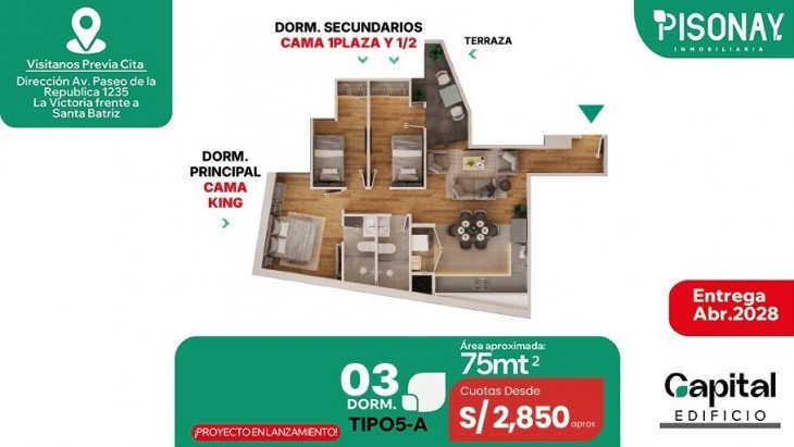 Departamentos en La Victoria