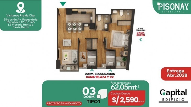 Departamentos en La Victoria