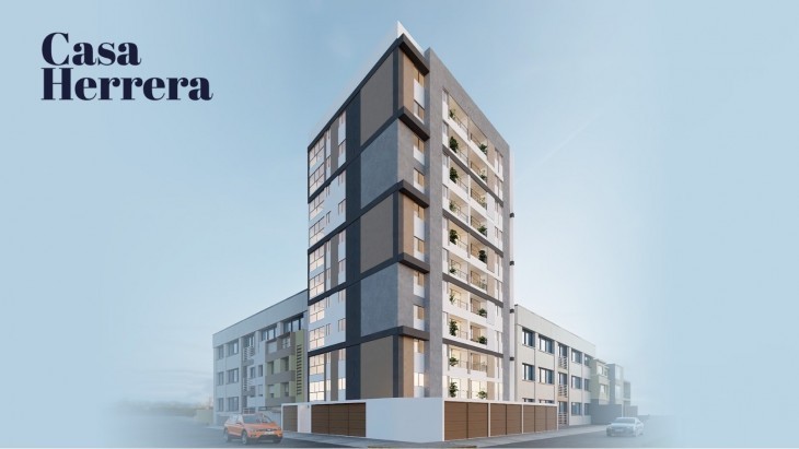 Fachada principal del proyecto Casa Herrera en Pueblo Libre