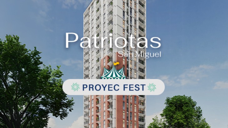 Fachada principal del proyecto PATRIOTAS SAN MIGUEL en San Miguel