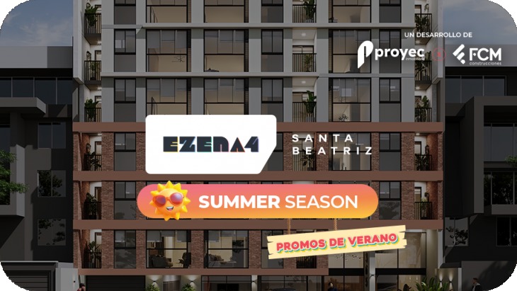 Fachada principal del proyecto EZENA 4 en Cercado De Lima