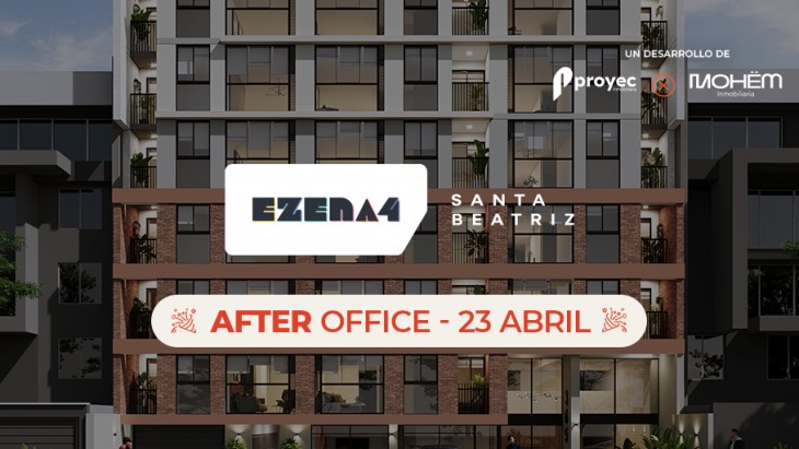 Fachada principal del proyecto EZENA 4 en Cercado De Lima
