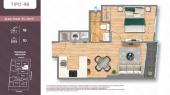 Plano del modelo TIPO 4B del proyecto EL OLIVAR en Jesus Maria