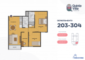 Plano del modelo Tipo 7 del proyecto Quinta Villa en Chorrillos