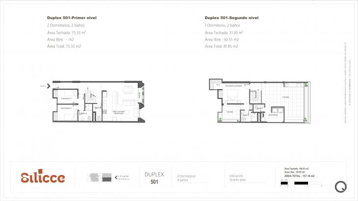 Plano del modelo Dup-75(T) del proyecto Silícce en Lince