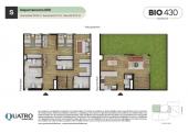 Plano del modelo S del proyecto BIO 430 en Santiago De Surco