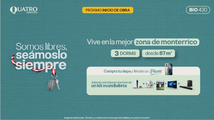 Departamentos en Santiago De Surco