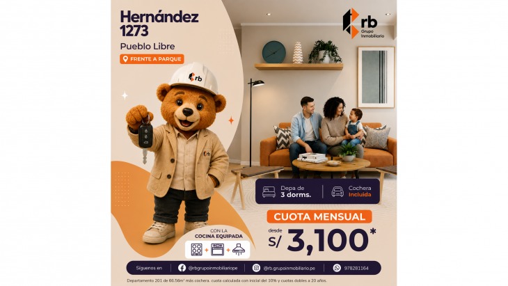 Departamentos en Pueblo Libre