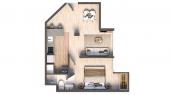 Plano del modelo 3 del proyecto MAIO en Lince