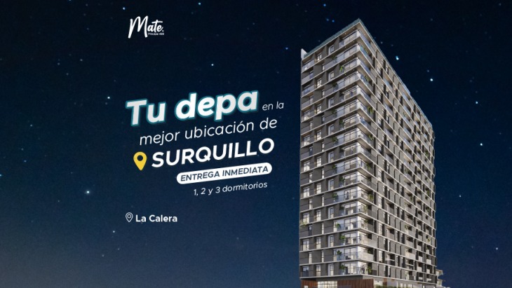 Fachada principal del proyecto MATE en Surquillo