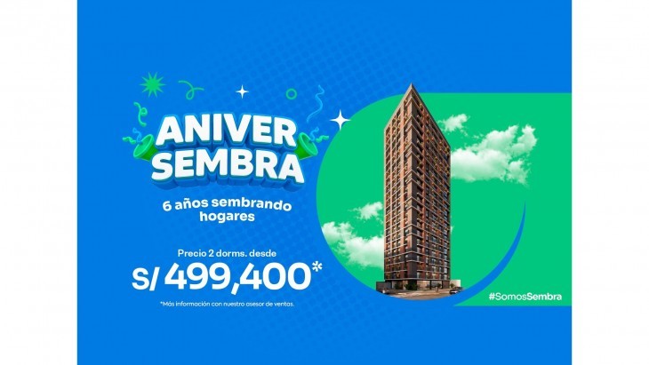 Fachada principal del proyecto Piknik Park en Miraflores