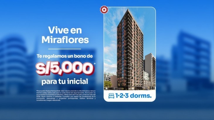 Departamentos en Miraflores