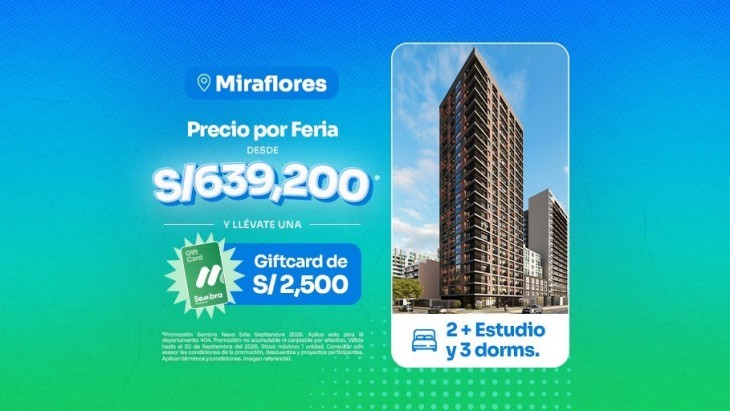 Departamentos en Miraflores