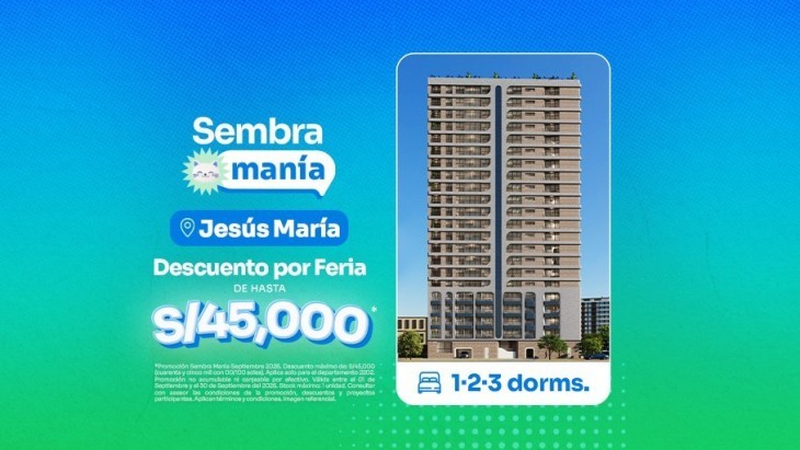 Departamentos en Jesus Maria