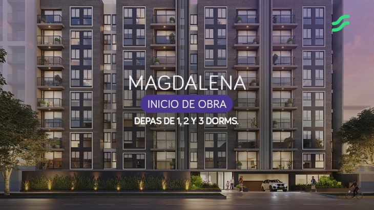 Fachada principal del proyecto EDÉM en Magdalena Del Mar