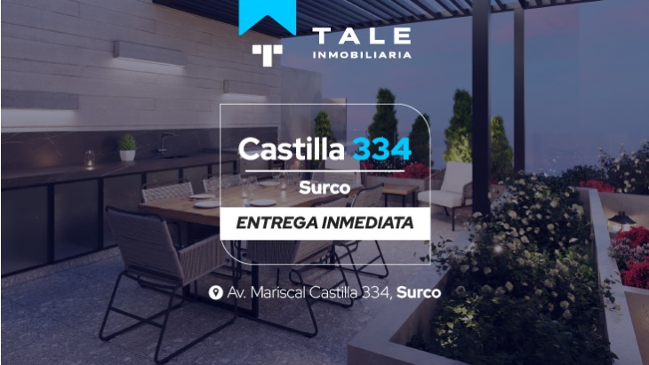 Fachada principal del proyecto MARISCAL CASTILLA en Santiago De Surco