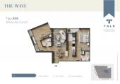 Plano del modelo X06-3 AL 22 del proyecto THE WAVE en Miraflores