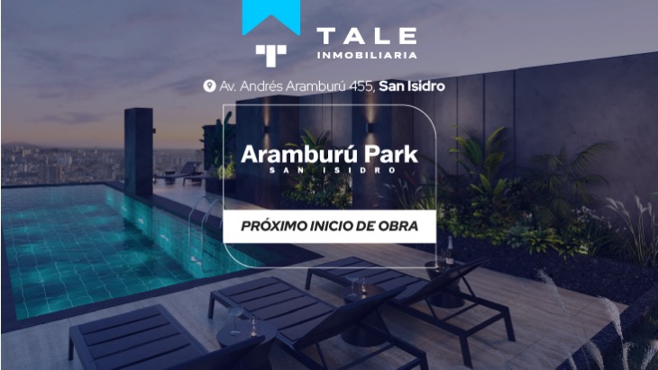 Fachada principal del proyecto ARAMBURU PARK en San Isidro