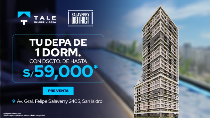 Departamentos en San Isidro