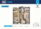 Plano del modelo X206 del proyecto SALAVERRY DISTRICT en San Isidro