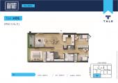 Plano del modelo X01-P03AL11 del proyecto SALAVERRY DISTRICT en San Isidro