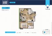 Plano del modelo X02-P03AL11 del proyecto SALAVERRY DISTRICT en San Isidro