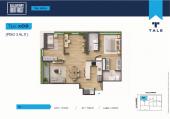 Plano del modelo X03-P03AL11 del proyecto SALAVERRY DISTRICT en San Isidro