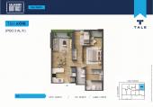 Plano del modelo X06-P03AL11 del proyecto SALAVERRY DISTRICT en San Isidro