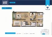 Plano del modelo X1201 del proyecto SALAVERRY DISTRICT en San Isidro
