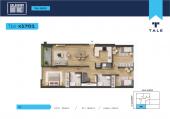 Plano del modelo X1701 del proyecto SALAVERRY DISTRICT en San Isidro