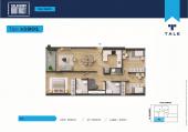 Plano del modelo X1801 del proyecto SALAVERRY DISTRICT en San Isidro
