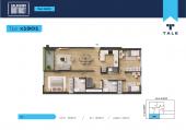 Plano del modelo X1901 del proyecto SALAVERRY DISTRICT en San Isidro
