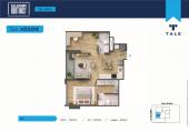 Plano del modelo X2102 del proyecto SALAVERRY DISTRICT en San Isidro
