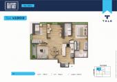 Plano del modelo X1903 del proyecto SALAVERRY DISTRICT en San Isidro