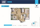 Plano del modelo X2403 del proyecto SALAVERRY DISTRICT en San Isidro