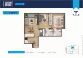 Plano del modelo X1604 del proyecto SALAVERRY DISTRICT en San Isidro