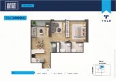 Plano del modelo X2004 del proyecto SALAVERRY DISTRICT en San Isidro