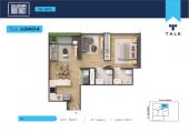 Plano del modelo X2404 del proyecto SALAVERRY DISTRICT en San Isidro