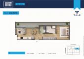 Plano del modelo X1405 del proyecto SALAVERRY DISTRICT en San Isidro
