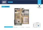 Plano del modelo X1407 del proyecto SALAVERRY DISTRICT en San Isidro
