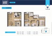 Plano del modelo D1606 del proyecto SALAVERRY DISTRICT en San Isidro