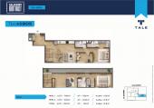 Plano del modelo D1805 del proyecto SALAVERRY DISTRICT en San Isidro