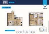 Plano del modelo D1806 del proyecto SALAVERRY DISTRICT en San Isidro