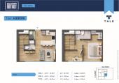 Plano del modelo D2205 del proyecto SALAVERRY DISTRICT en San Isidro