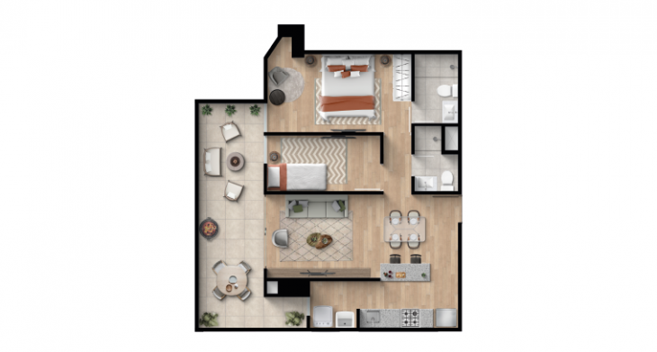 Plano del modelo P03 del proyecto NOVA en Cercado De Lima