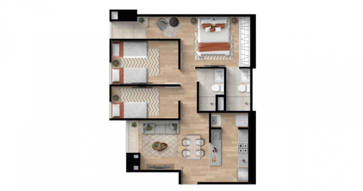 Plano del modelo X06 del proyecto NOVA en Cercado De Lima