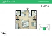 Plano del modelo 3A del proyecto MORAR en Surquillo