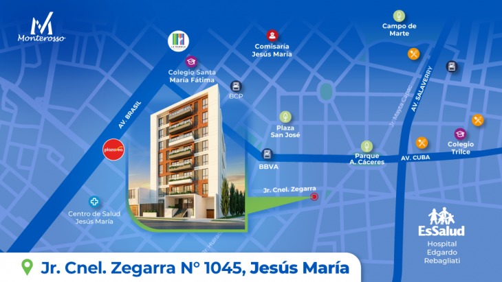 Departamentos en Jesus Maria