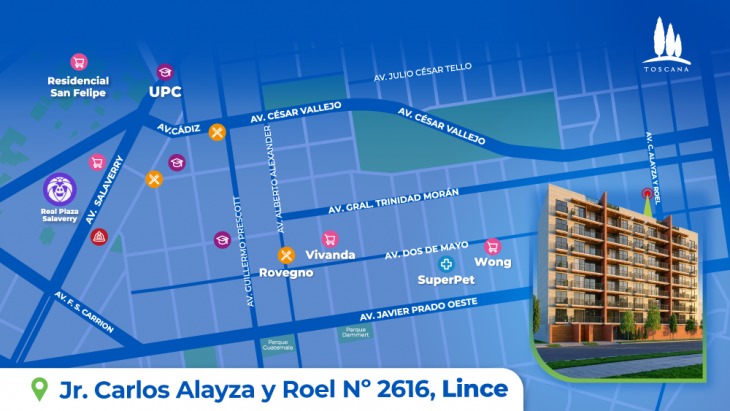 Departamentos en Lince