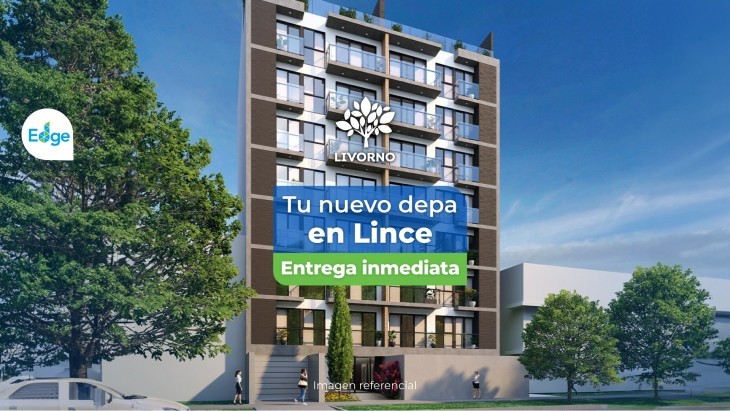 Fachada principal del proyecto LIVORNO en Lince